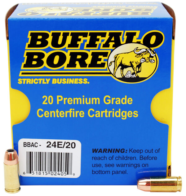Buffalo Bore 24E20 Personal Defense 9mm +P 124gr JHP 20/Box