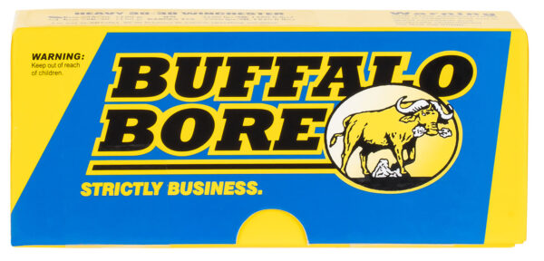 Buffalo Bore 38 Super +P 124gr JHP 20rd Box