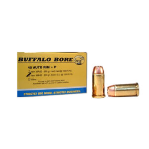 Buffalo Bore 45 Auto Rim +P 200 gr JHP 20 per Box