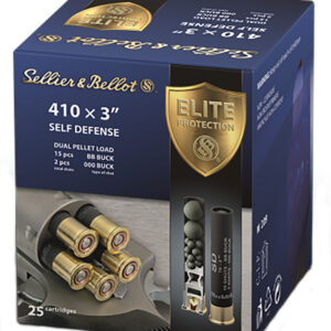Sellier & Bellot .410 Bore 3″ 000 Buckshot 25rd Box
