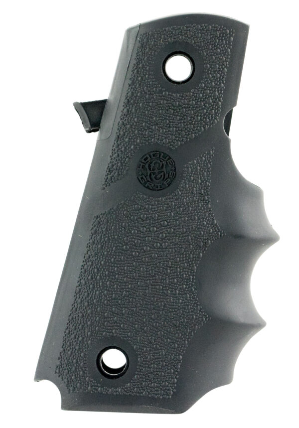 86354 Hogue P-14 Rubber Grips, Finger Grooves, Black