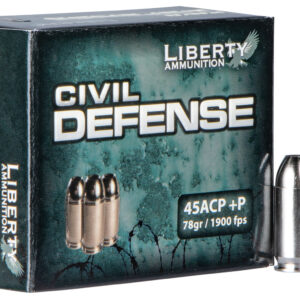 Liberty Civil Defense .45 ACP +P 78 gr 20rd Box