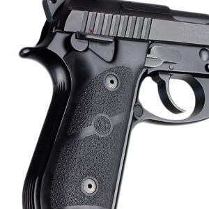 Hogue Taurus PT-92/PT-99 Rubber Grip Panels, Black