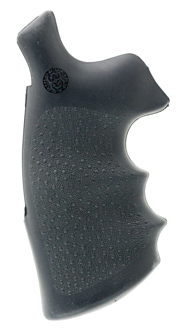86471 Hogue 25002 Conversion Monogrip Black Rubber with Finger Grooves for S&W N Frame with Round Butt