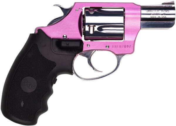 87482 Charter Arms Chic Lady .38 Special 2-inch 5-Shot Revolver Pink