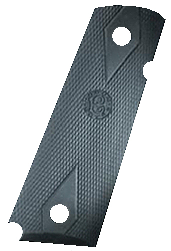 Hogue OverMolded Rubber Grips for 1911 Government — Black