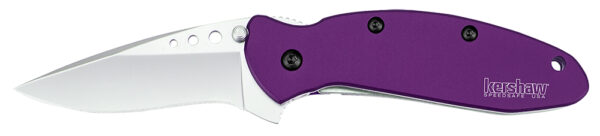 Kershaw Scallion 1620PUR 2.40″ Folding Knife, Purple Handle
