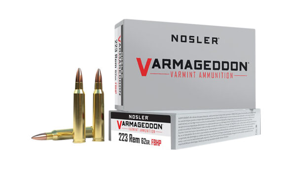 Nosler Varmageddon 223 Rem 62 gr FBHP, 20 rd