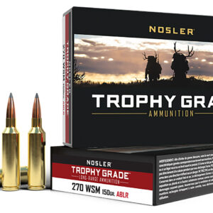 Nosler AccuBond LR Trophy Grade .270 WSM 150 gr, 20 ct