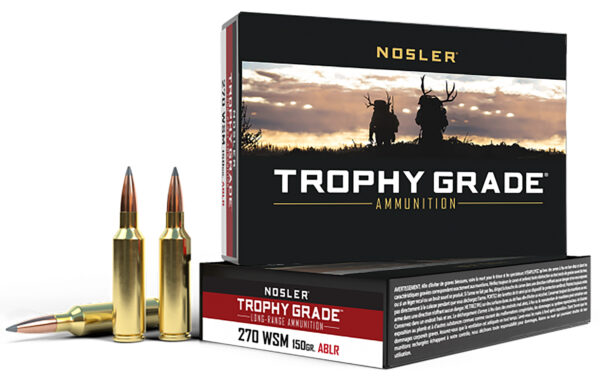 88239 Nosler AccuBond LR Trophy Grade .270 WSM 150 gr, 20 ct