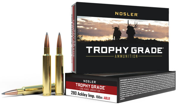 88240 Nosler .280 Ackley Improved 150 gr AccuBond-LR, 20/Box