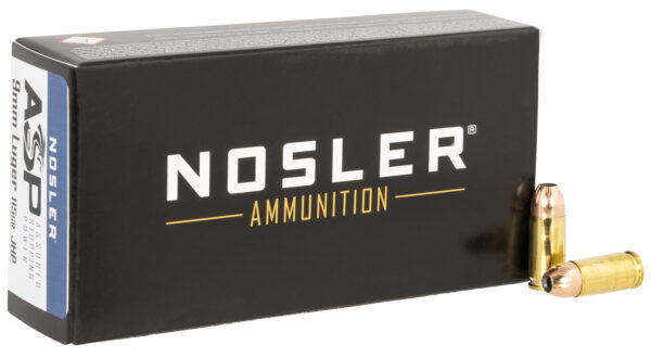 88255 Nosler Match Grade 9mm Luger 115 gr JHP 50rd