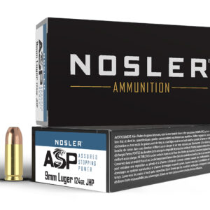 Nosler ASP 9mm Luger 124 gr JHP 50 rd
