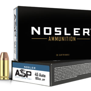 Nosler Match Grade ASP .45 ACP 185 gr JHP 50rd