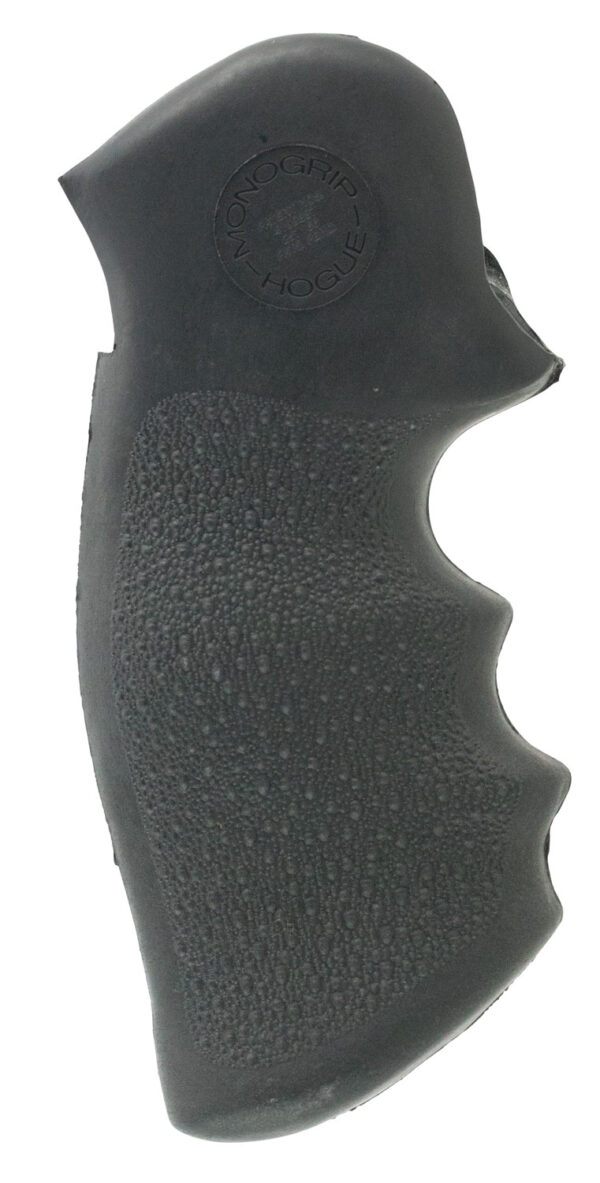 89618 Hogue 10100 Monogrip Black Nylon with Finger Grooves for S&W K, L Frame with Square Butt