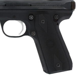 Hogue 82090 Grip Panels Black Rubber for Ruger 22/45