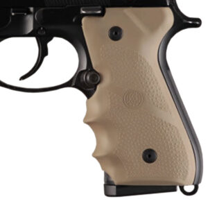 Hogue Beretta 92/96 Rubber Grip, Flat Dark Earth