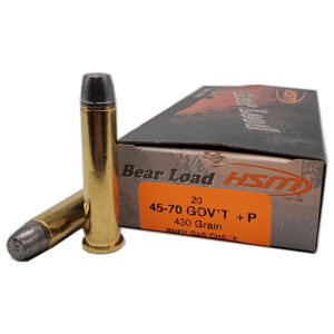 HSM Bear Load 45-70 Govt 430 gr RNFP — 20rd Box