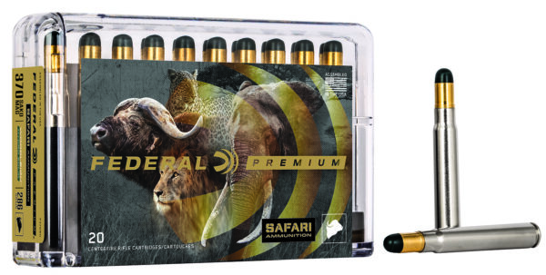 89812 Federal Safari Woodleigh Hydro Solid .370 Sako Mag 286gr