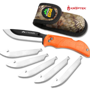 Outdoor Edge RB20C Razor-Lite 3.5 in Folding Knife (Orange)