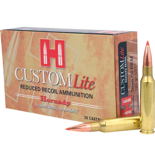 Hornady Custom Lite 7mm-08 Rem 120 gr SST 20rd