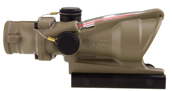 Trijicon ACOG 4×32 FDE Illuminated Red Chevron