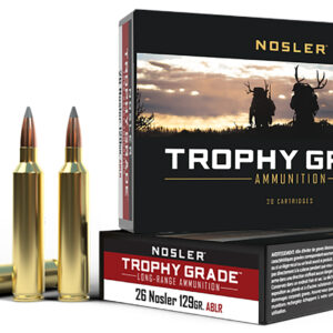 Nosler Trophy Grade Long-Range 26 Nosler 129gr AccuBond-LR – 20rd