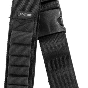 Bulldog Cases Adjustable Shotgun Shell Belt, Black Nylon, 20