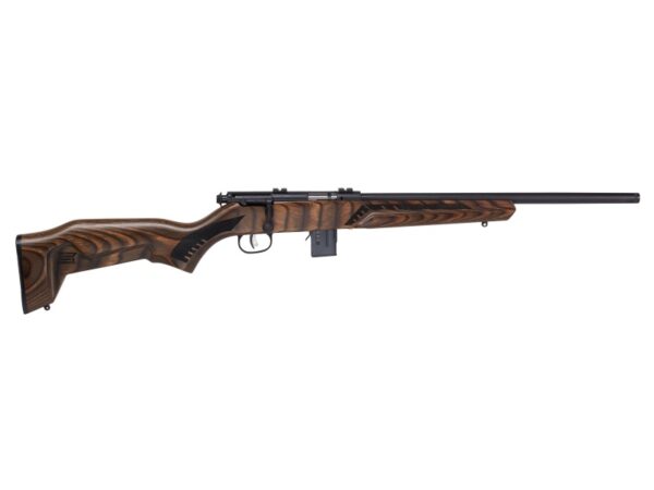 919373d26 Savage 93 Minimalist .22 WMR 18in Brown Laminate Bolt Rifle