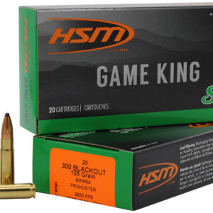 HSM Game King 300 AAC Blackout 125gr — 20rd Box