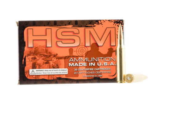 92002 HSM 338LAP2N68 Match .338 Lapua 250 gr SMK BTHP 20/box