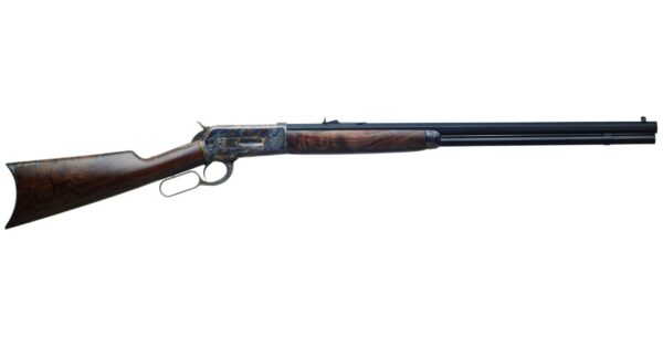 920285e74d-scaled-1 Chiappa 1886 45-70 26-inch Octagonal Case Hardened Walnut