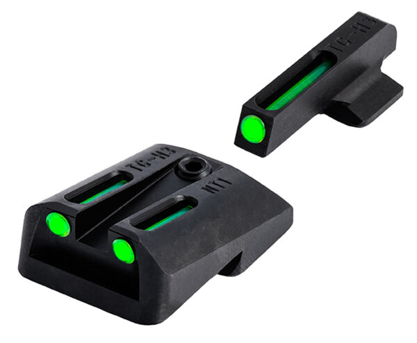 92177-2 TRUGLO TG131NT3 TFO Tritium/Fiber-Optic 1911 Sights (Green)