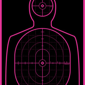 TruGlo Tru-See Handgun Splatter Targets 12×18 Pink 6-Pack