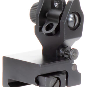 Aim Sports MT201 Low Profile Rear Flip Up Sight Black
