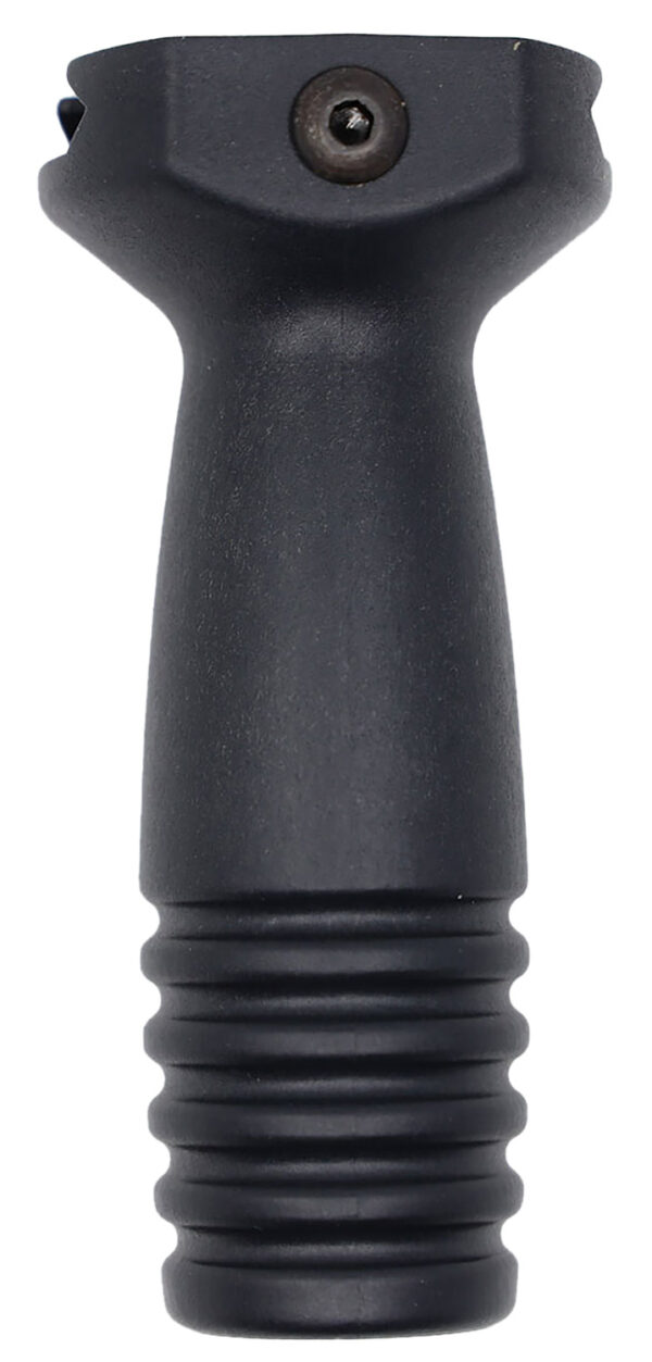 92409 Ergo 4253BK Pop Bottle Vertical Forward Grip Black Polymer, Ribbed Lower for Picatinny Rail