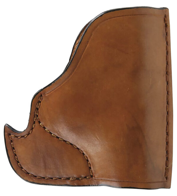 Bulldog Cases Pocket Holster Tan Leather Fits Micro Pistols