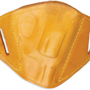 Bulldog MLTRS Tan Molded Leather Belt Slide Holster — RH, 2-4 in