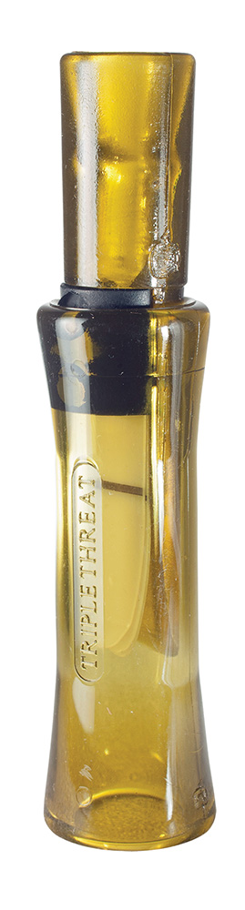 94688 Duck Commander DC2011 Triple Threat Open Triple Reed Duck Call
