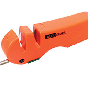 Accusharp 028C 4-in-1 Handheld Sharpener, Orange