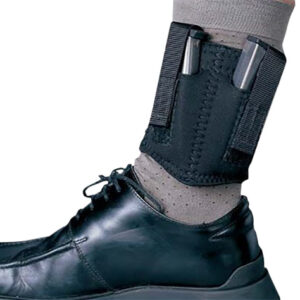 DeSantis N81 Ankle Double Mag Pouch, Neoprene Black