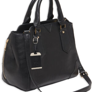 Bulldog Cases Satchel Concealed Carry Purse – Black
