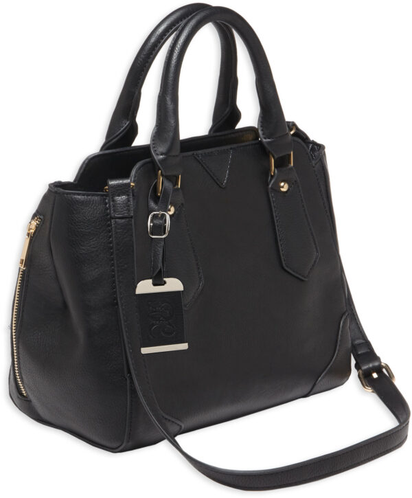 95837 Bulldog Cases Satchel Concealed Carry Purse – Black