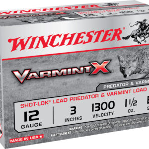 Winchester Varmint X Shot-Lok 12 Gauge 3″ BB 1-1/2 oz 10rd