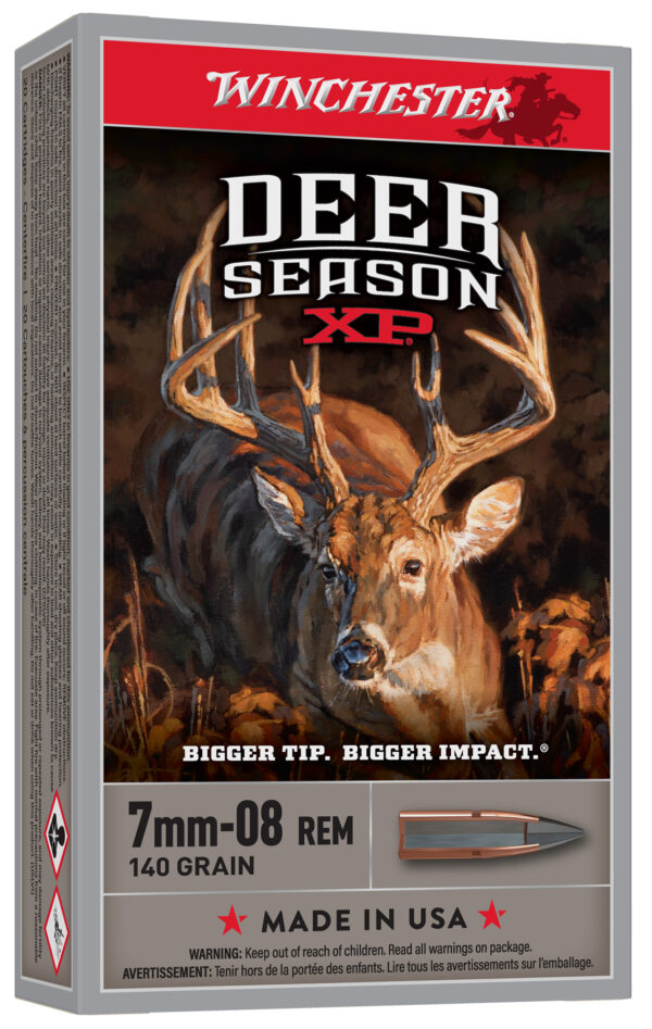 Winchester Deer Season XP 7mm-08 Rem 140gr Polymer Tip 20rd