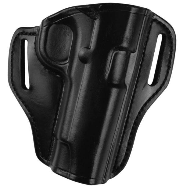 96154 Bianchi 25054 Remedy OWB Leather Belt Slide Holster, Size 01