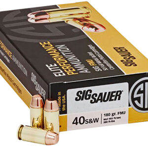 Sig Sauer Elite Ball .40 S&W 180 gr FMJ 50 rd