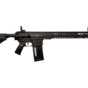 ArmaLite AR10TAC14 AR-10 Tactical 308 Win  25+1 16″ Barrel, Black Hard Coat Anodized Receiver, Black  Magpul STR Collapsible Stock, Magpul MBUS Front & Rear Sights, Flash Suppressor