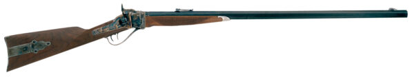 Taylors & Company 220012 1874 Down Under 45-70 Gov Caliber with 1rd Capacity, 32″ Blued Barrel, Color Case Hardened Metal Finish & Oiled Walnut Stock Right Hand (Full Size)