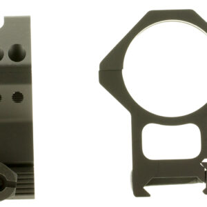 Weaver 34mm 6-Hole Picatinny Scope Rings, Matte Black